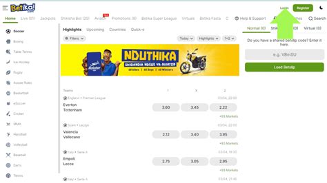 betika log in my account.